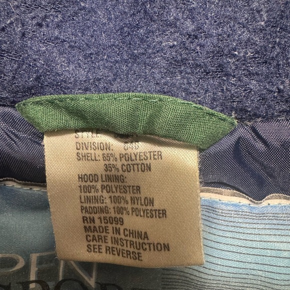 Aspen sport boys winter jacket VINTAGE size medium 10-12 green, yellow, red,blue - Picture 9 of 9